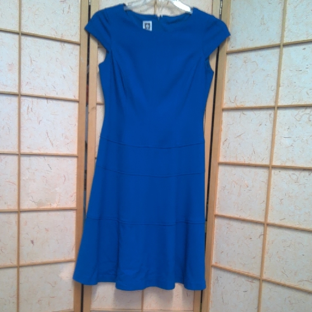 Anne Klein Blue Dress Size 4